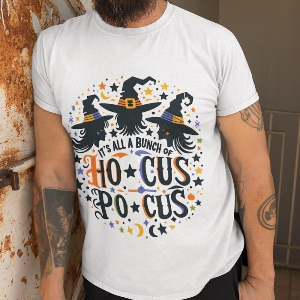 Halloween Hocus Pocus Witches Retro Movie Fan Graphic T-Shirt